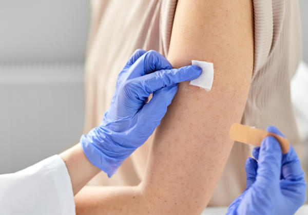 Vaccinations-bandaid